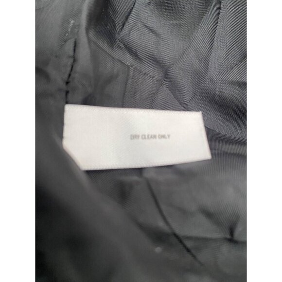 Gap Blue And Black Wool Blend Cap Sleeve Fully Lined Sheath Jumper With Pockets - Picture 10 of 10